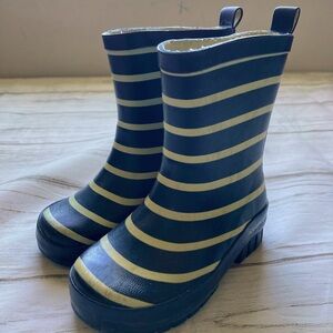 Polarn O Pyret Rain Boots Rubber size 24 / 7.5 Sapphire Navy